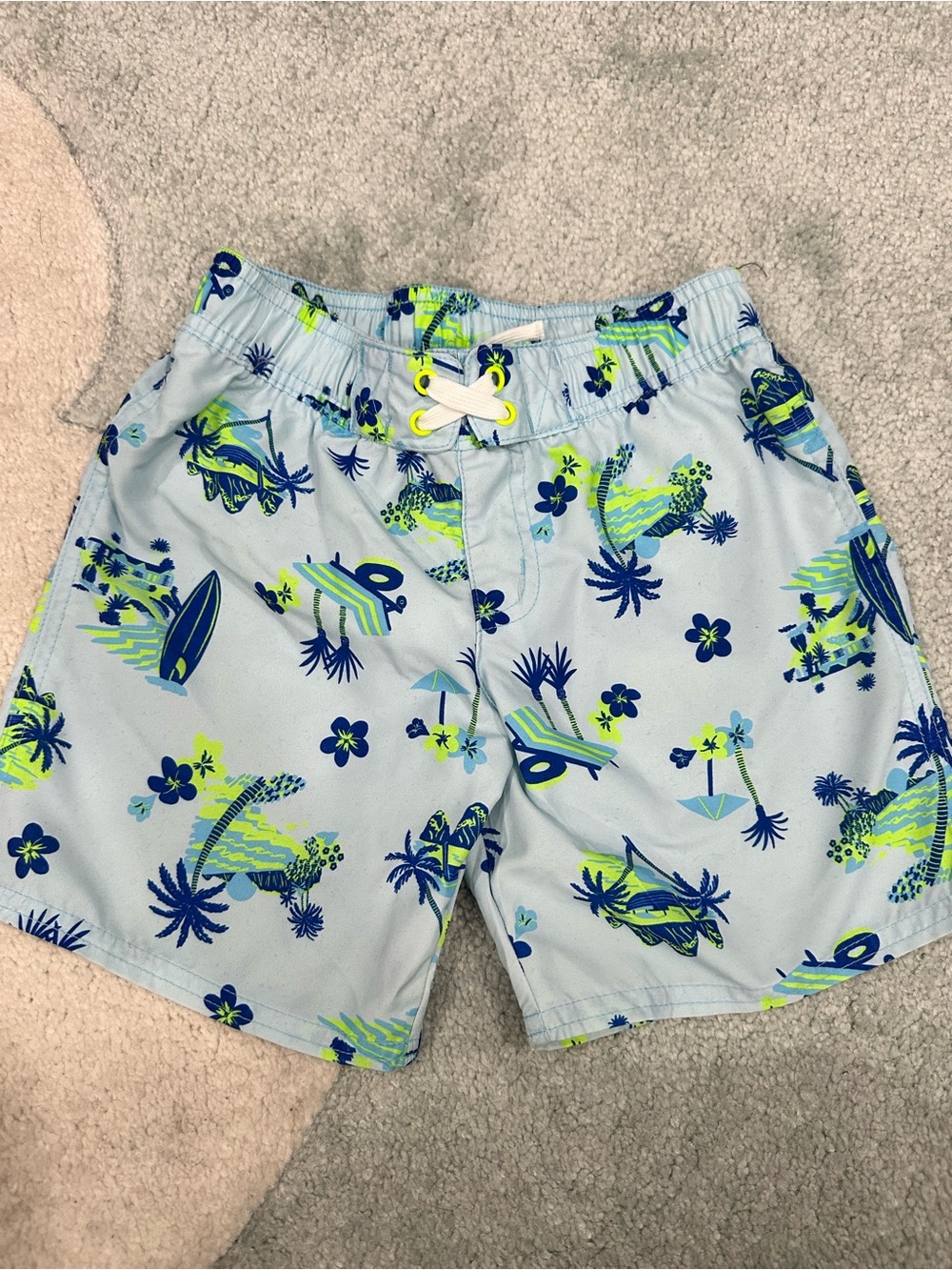 Cat & Jack size 5T swim trunks